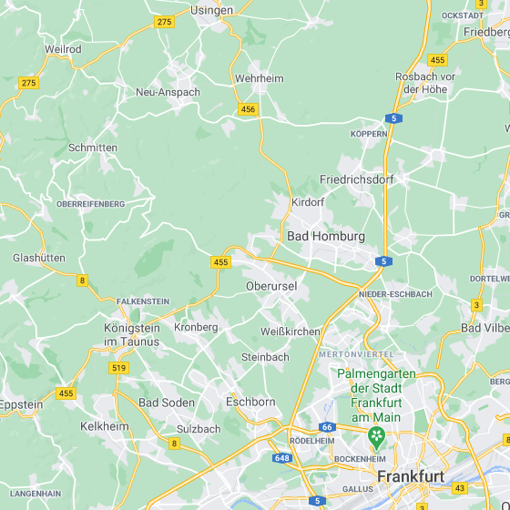 Oberursel Map